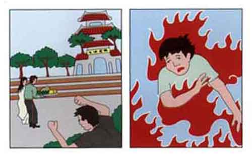 Nhân quả ba đời 92 nhan qua 3 doi can nguoi di chua