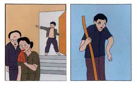 Nhân quả ba đời 84 nhan qua 3 doi danh cha dap me