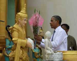 Tổng thống Obama thỉnh Phật vào nhà trắng