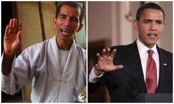 Một tu sĩ Việt giống tổng thống Obama đến kỳ lạ 18 obama va nguyen duc van
