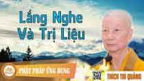 Lắng nghe và trị liệu