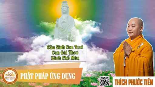 Cầu sinh con trai con gái theo Kinh Phổ Môn