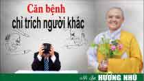Căn bệnh chỉ trích người khác