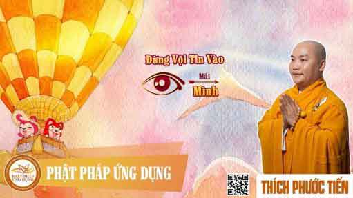 Đừng vội tin vào mắt mình