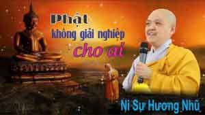 Phật không giải nghiệp cho ai