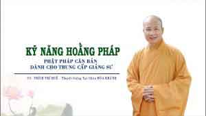 Phật pháp căn bản dành cho trung cấp giảng sư