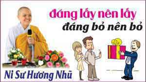 Đáng lấy nên lấy đáng bỏ nên bỏ