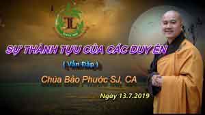 Sự thành tựu của các duyên