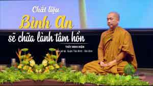 Chất liệu bình an sẽ chữa lành được vết thương tâm hồn