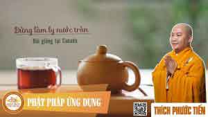 Đừng là ly nước tràn