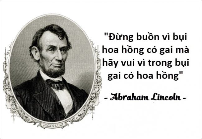 Những câu nói hay của người nổi tiếng Abraham Lincoln