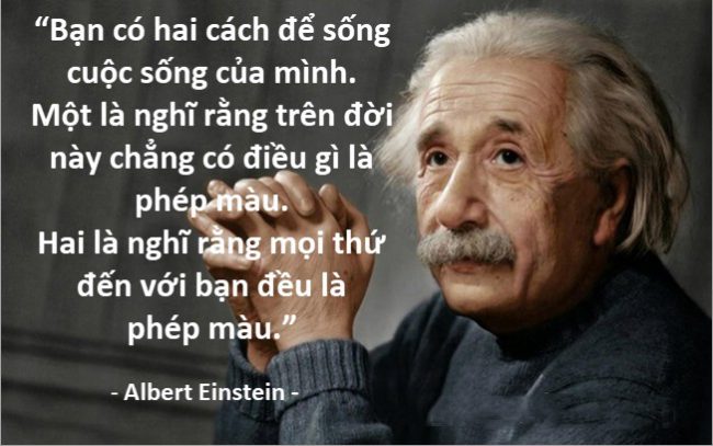 Những câu nói hay của người nổi tiếng Albert Einstein