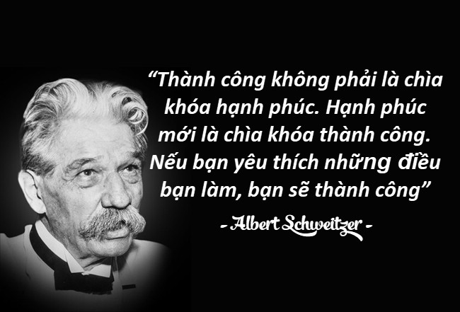 Những câu nói hay của người nổi tiếng Albert Schweitzer