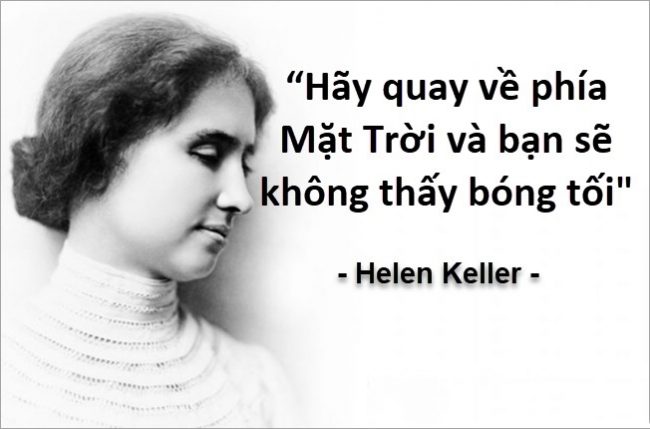 Những câu nói hay của người nổi tiếng helen keller