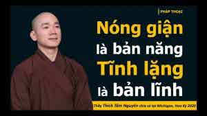 Nóng giận là bản năng, tĩnh lặng là bản lĩnh