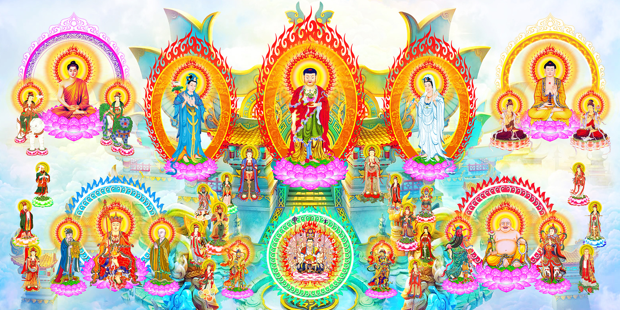 Hình ảnh Hội Thượng Phật Bồ Tát 2
