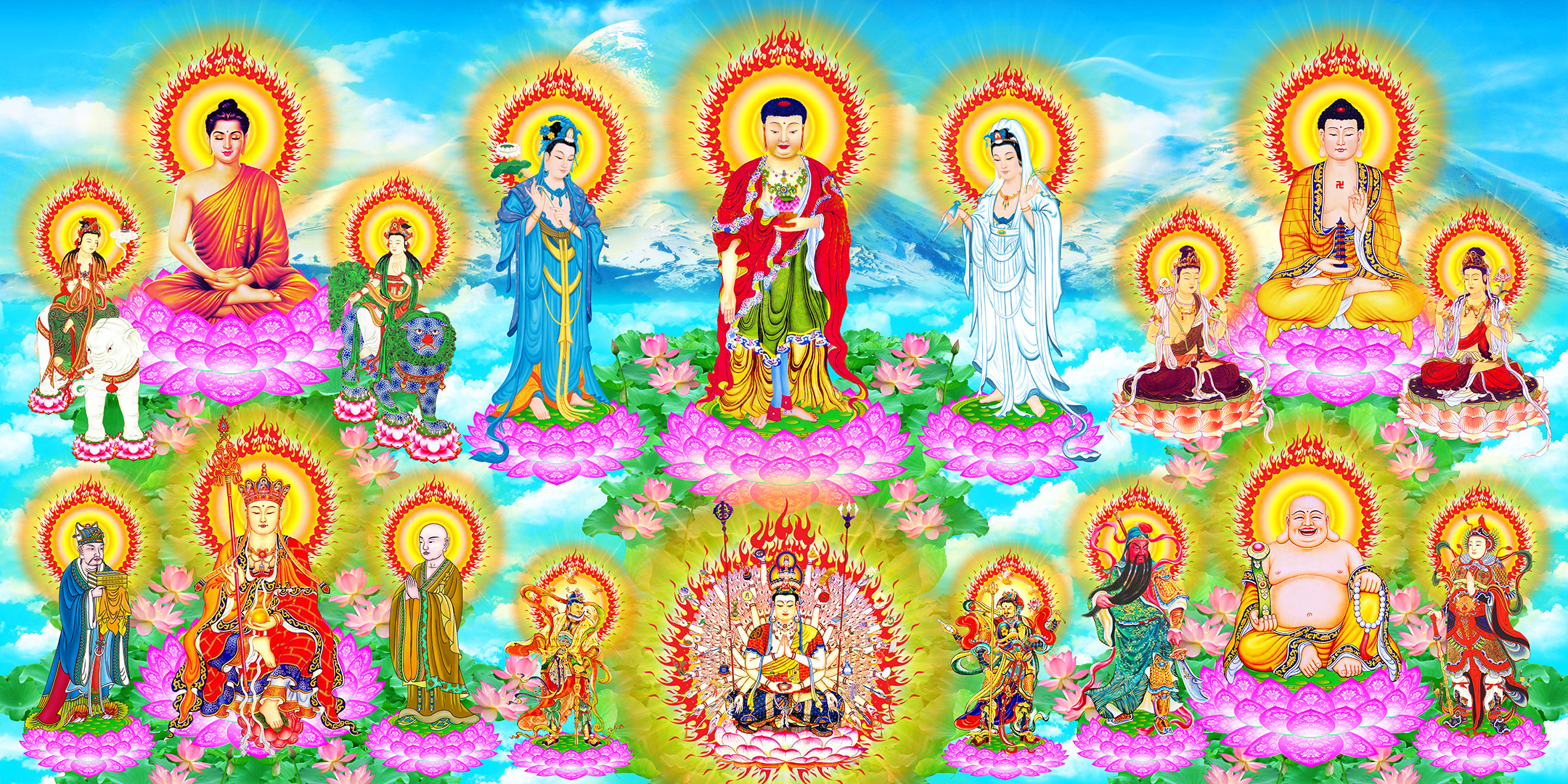 Hình ảnh Hội Thượng Phật Bồ Tát 4