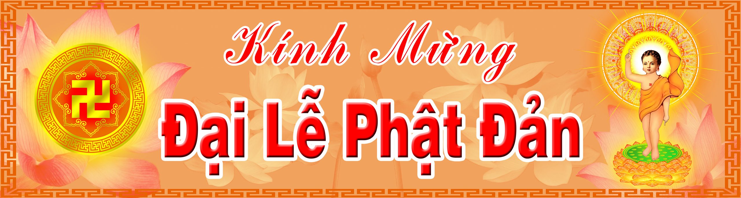 Banner Phật Đản Sanh 2