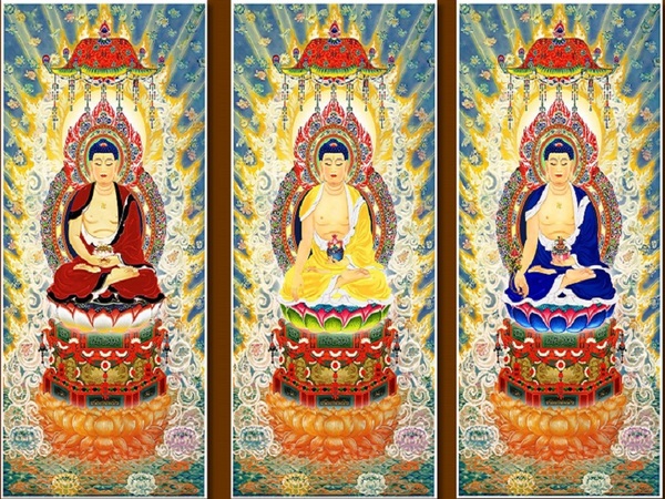 Hình ảnh Tam Thế Phật 4