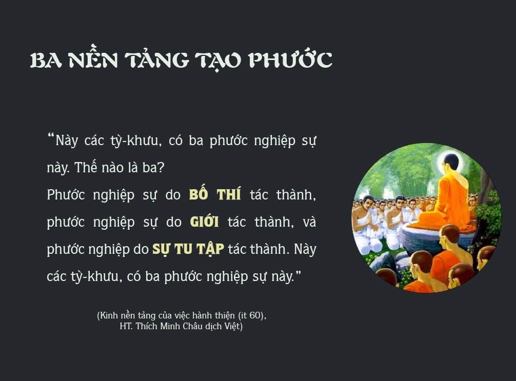 3 pháp thiết yếu để đời sống luôn được bình an